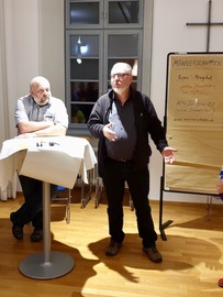 Gruppenvorstellungen als World Café zum Februar-Plenum 