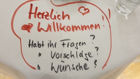 Gruppenvorstellungen als World Café zum Februar-Plenum 