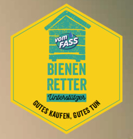 Logo Vom Fass, Bienenretterprojekt