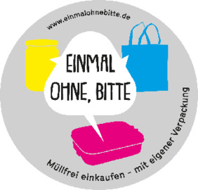 die Initiative "Einmal ohne, bitte"